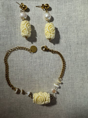 Set con bracciale & orecchini