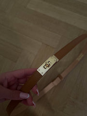 Cintura vera pelle regolabile