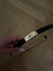 Cintura vera pelle regolabile